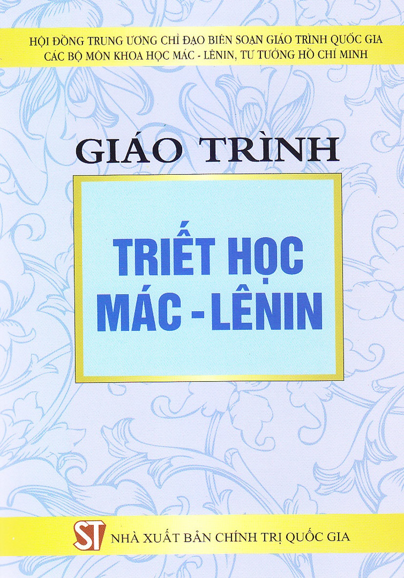 Giáo trình triết học Mac - LêNin cover