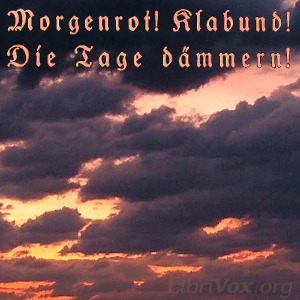 Morgenrot! Klabund! Die Tage dämmern! cover