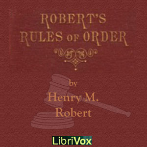 Robert's Rules of Order cover