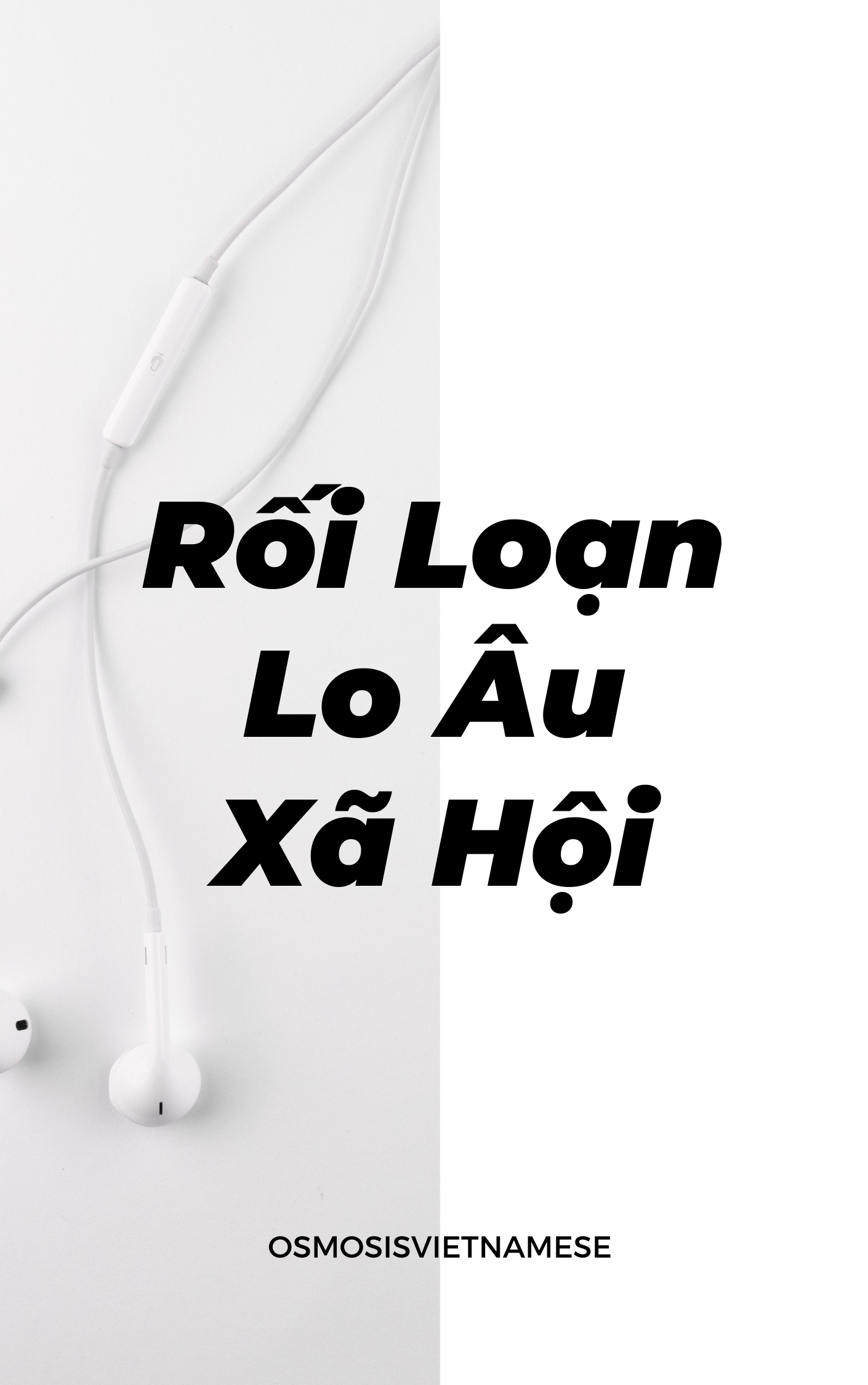 Rối loạn lo âu xã hội cover