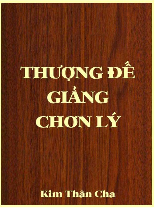 Thượng Đế Giảng Chân Lý cover