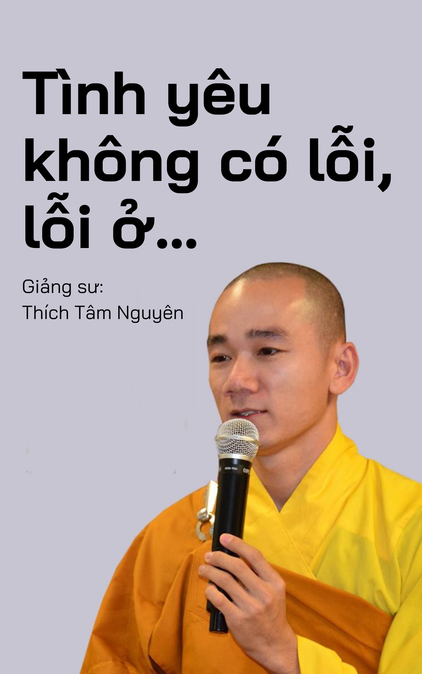 Tình Yêu Không Có Lỗi, Lỗi Ở... cover