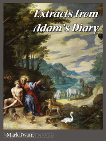 Extracts from Adam's Diary cover