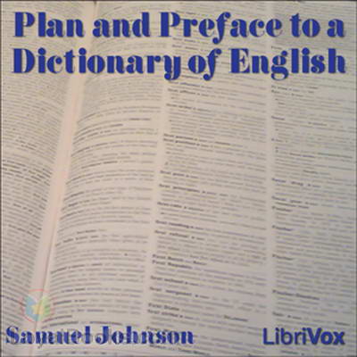Plan and Preface to a Dictionary of English cover