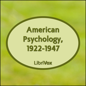 American Psychology, 1922-1947 cover