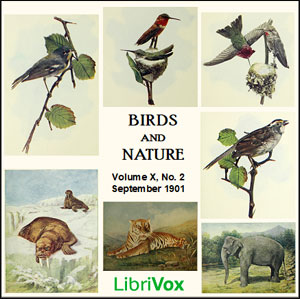 Birds and Nature, Vol. X, No 2, September 1901 cover