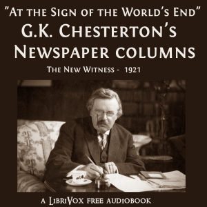 G. K. Chesterton's Newspaper Columns: The New Witness - 1921 cover