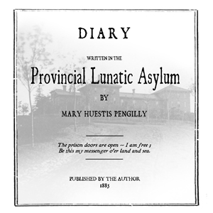 Diary Written in the Provincial Lunatic Asylum cover