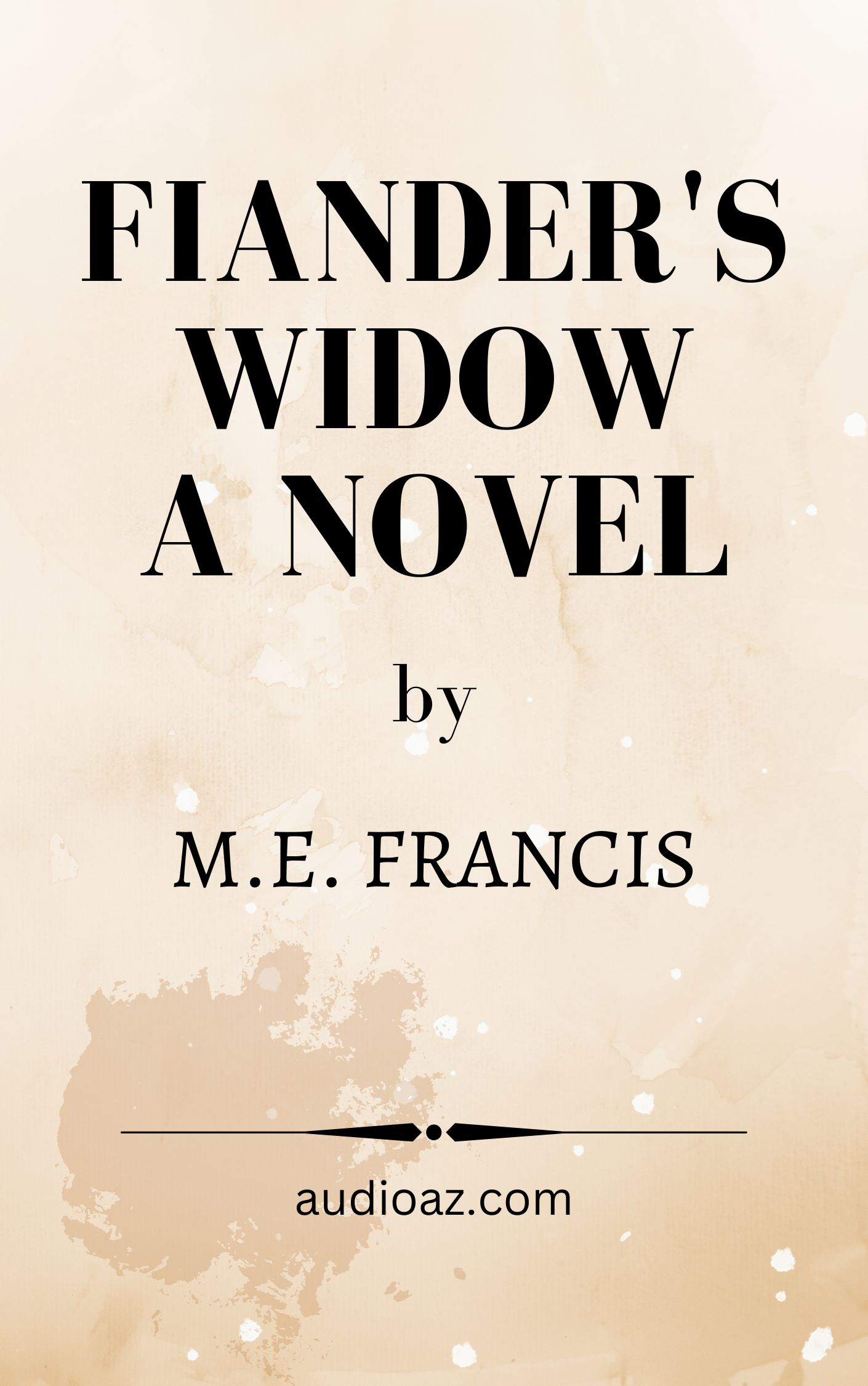 Fiander's Widow cover