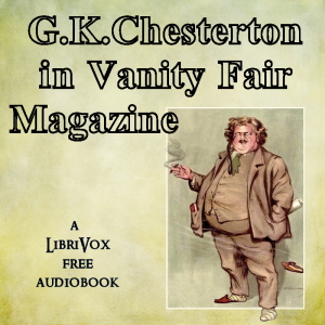 G.K. Chesterton in Vanity Fair Magazine cover
