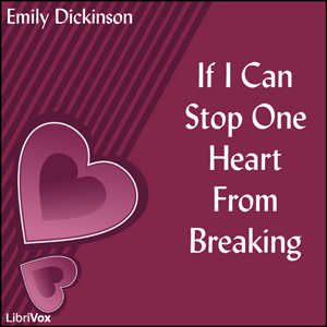 If I Can Stop One Heart From Breaking cover