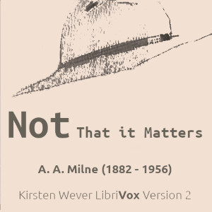 Not That it Matters (Version 2) cover