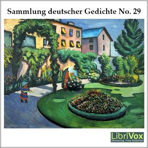 Sammlung deutscher Gedichte 029 cover