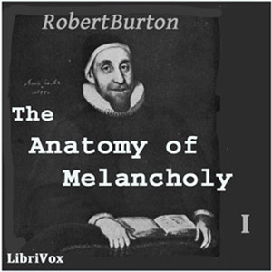 Anatomy of Melancholy Volume 1 cover