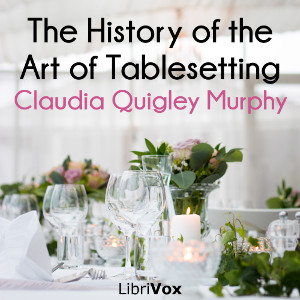 History of the Art of Tablesetting cover