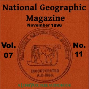 National Geographic Magazine Vol. 07 - 11. November 1896 cover
