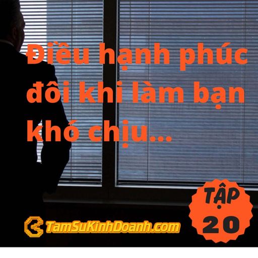 Ep20: Những việc mang lại sự hạnh phúc đôi khi sẽ làm bạn khó chịu... - Tâm Sự Kinh Doanh #20 cover