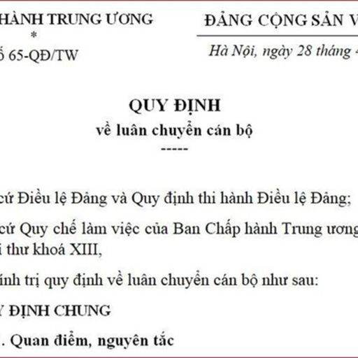 Ep2544: Tin trong nước: Quy định 65 của Bộ Chính trị về công tác luân chuyển cán bộ  cover