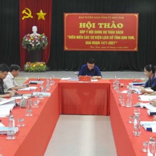 Ep7252: Tin trong nước - Biên soạn, xuất bản sách Biên niên các sự kiện lịch sử tỉnh Kon Tum giai đoạn 1471-2021 cover