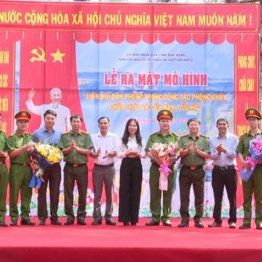 Ep7289: Tin trong nước - Thành lập Liên đội dân phòng phòng cháy, chữa cháy đầu tiên tại Đắk Nông cover