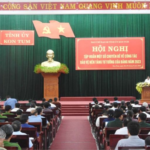 Ep8099: Tin trong nước - Kon Tum: Tập huấn công tác bảo vệ nền tảng tư tưởng của Đảng năm 2023 cover