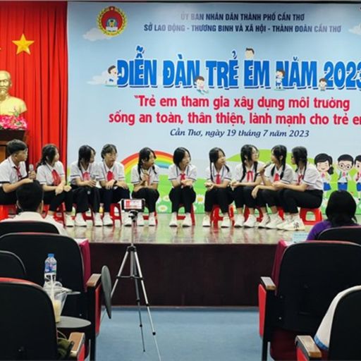 Ep8934: Tin trong nước - Môi trường sống an toàn dưới góc nhìn của trẻ em Cần Thơ  cover