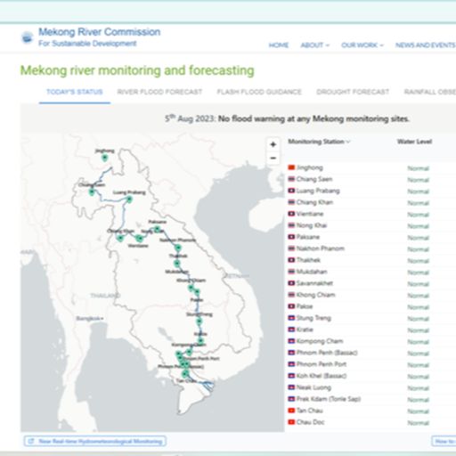 Ep9189: Tin trong nước - MRC ra mắt Kênh dự báo lũ lụt và hạn hán cho người dân lưu vực sông Mê Công cover