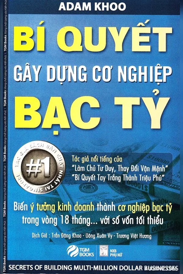 Bí Quyết Gây Dựng Cơ Nghiệp Bạc Tỷ - Hé Lộ Bí Mật Tư Duy Làm Giàu