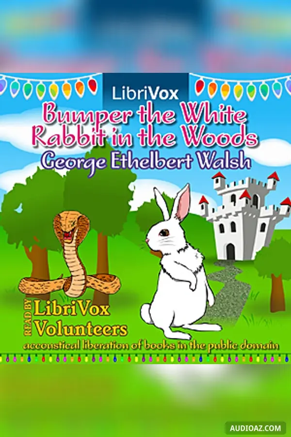 Bumper the White Rabbit in the Woods