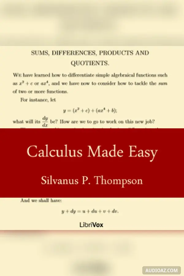 Calculus Made Easy