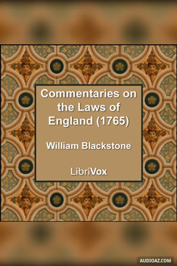 Commentaries on the Laws of England (1765)