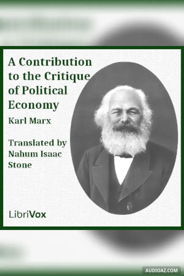 Contribution to the Critique of Political Economy