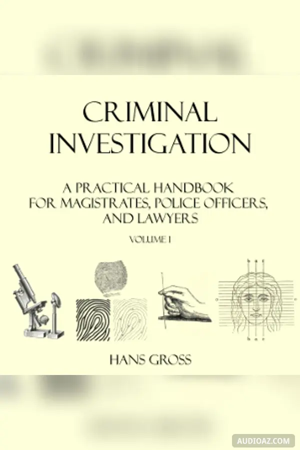 Criminal Investigation: a Practical Handbook for Magistrates, Police Officers and Lawyers, Volume 1