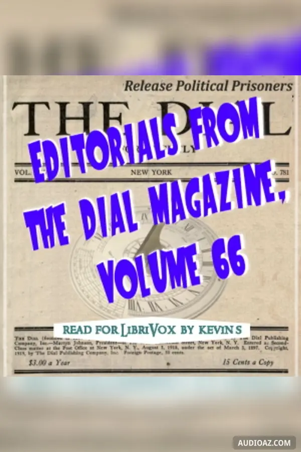 Editorials from The Dial magazine, Volume 66
