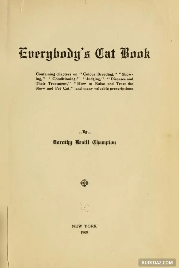 Everybody's Cat Book