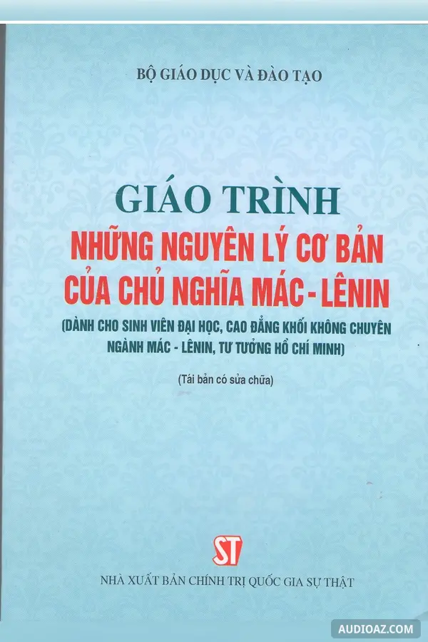 Giáo trình: Những nguyên lý cơ bản của chủ nghĩa Mác-Lênin