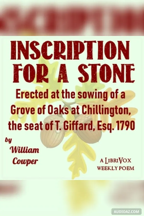 Inscription For A Stone