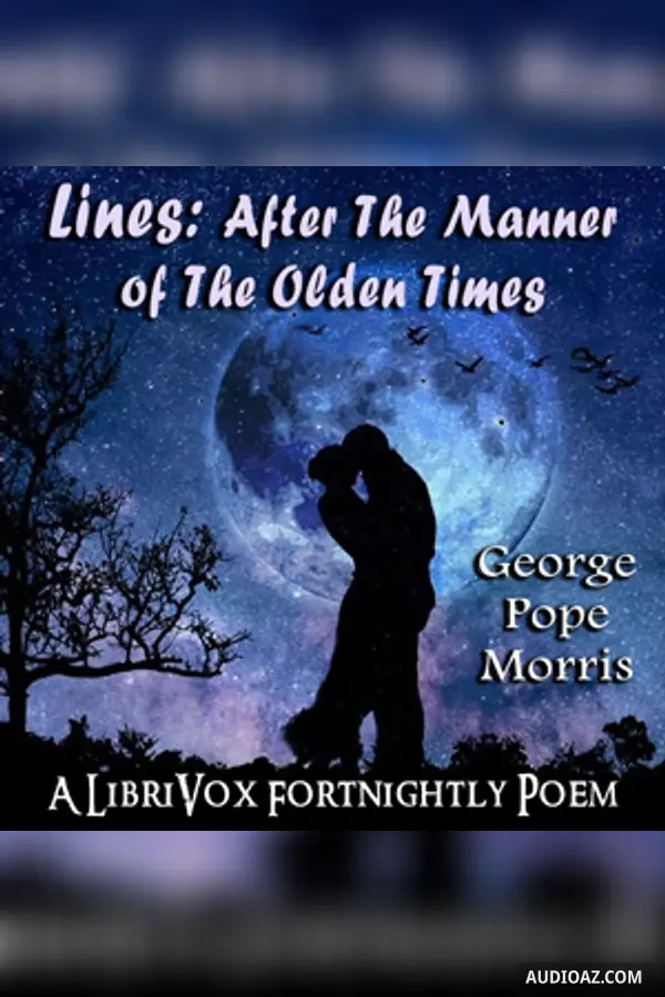 Lines. After the Manner of the Olden Time.