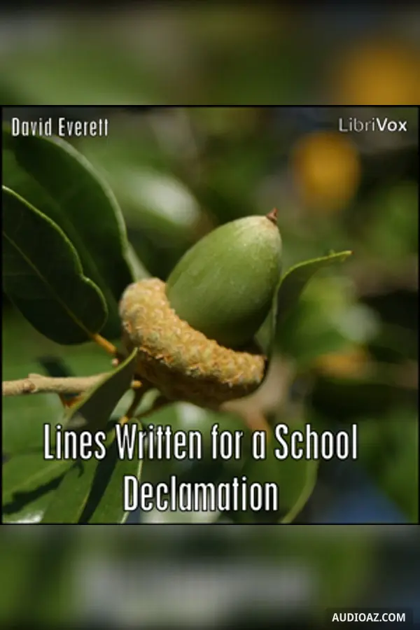 Lines Written for a School Declamation