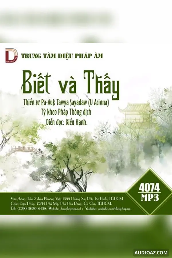 Biết Và Thấy - Thiền Sư Pa-Auk Tawa Sayada (U Acinna) - Loại Khác - Audio Phật Pháp