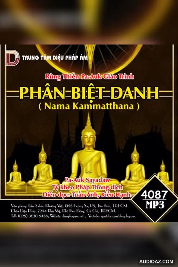 Giáo Trình Rừng Thiền Pa-Auk - Phân Biệt Danh (Nāma Kammaṭṭhāna) - Loại Khác - Audio Phật Pháp