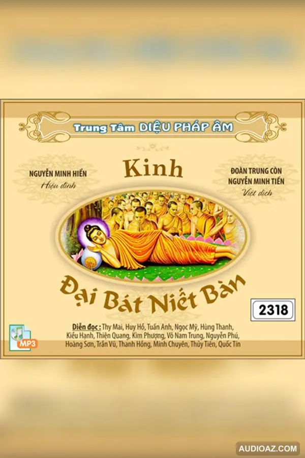 Kinh Đại Bát Niết Bàn - Đoàn Trung Còn dịch - Kinh Điển Đại Thừa - Audio Phật Pháp
