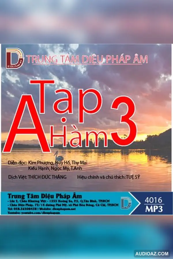 Kinh Tạp A Hàm quyển 3 - Đại Tạng Kinh Nam Truyền 128kbps - Audio Phật Pháp