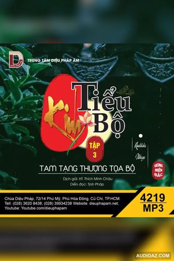 Kinh Tiểu Bộ tập 3 - giọng miền Bắc - Đại Tạng Kinh Nam Truyền 128kbps - Audio Phật Pháp