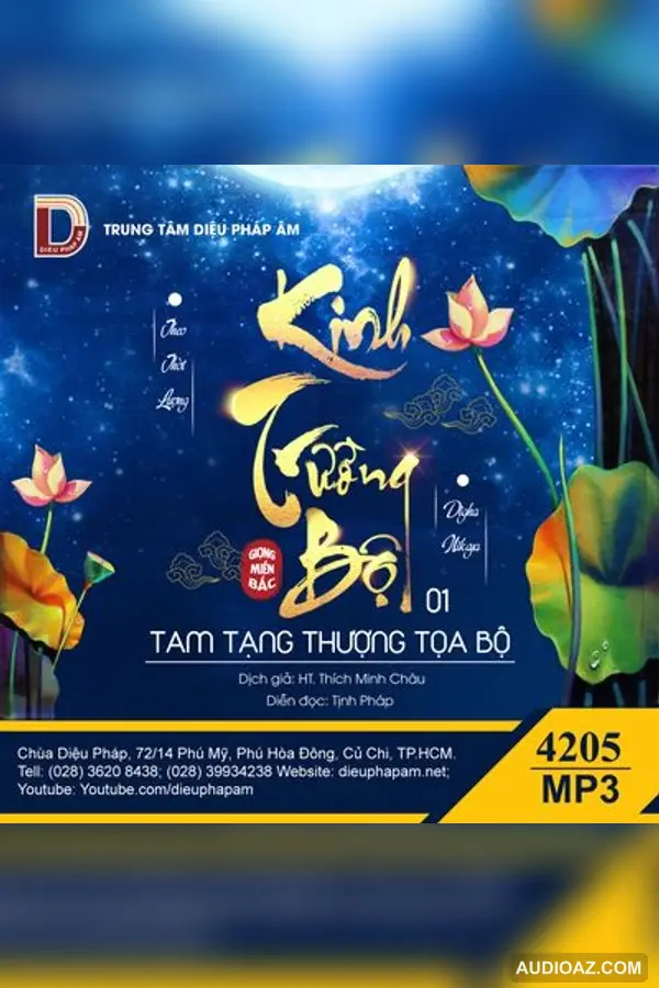 Kinh Trường Bộ - Chia Track Theo Thời Lượng - giọng miền Bắc - Đại Tạng Kinh Nam Truyền 128kbps - Audio Phật Pháp