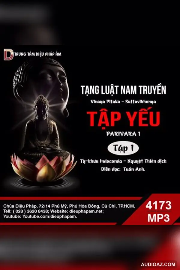 Tạng Luật Nam Truyền - Tập Yếu Tập 1 - Giới Luật - Audio Phật Pháp