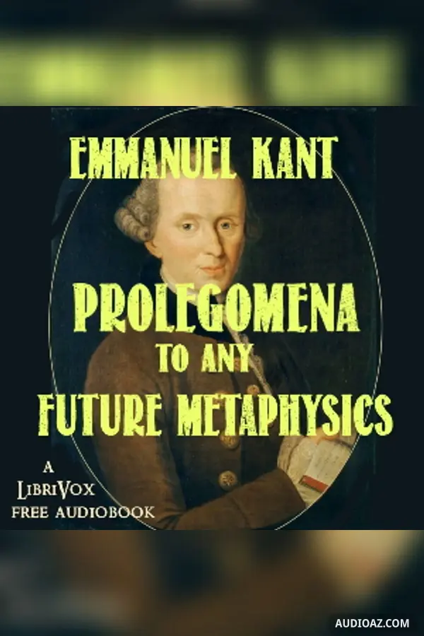 Prolegomena to Any Future Metaphysics
