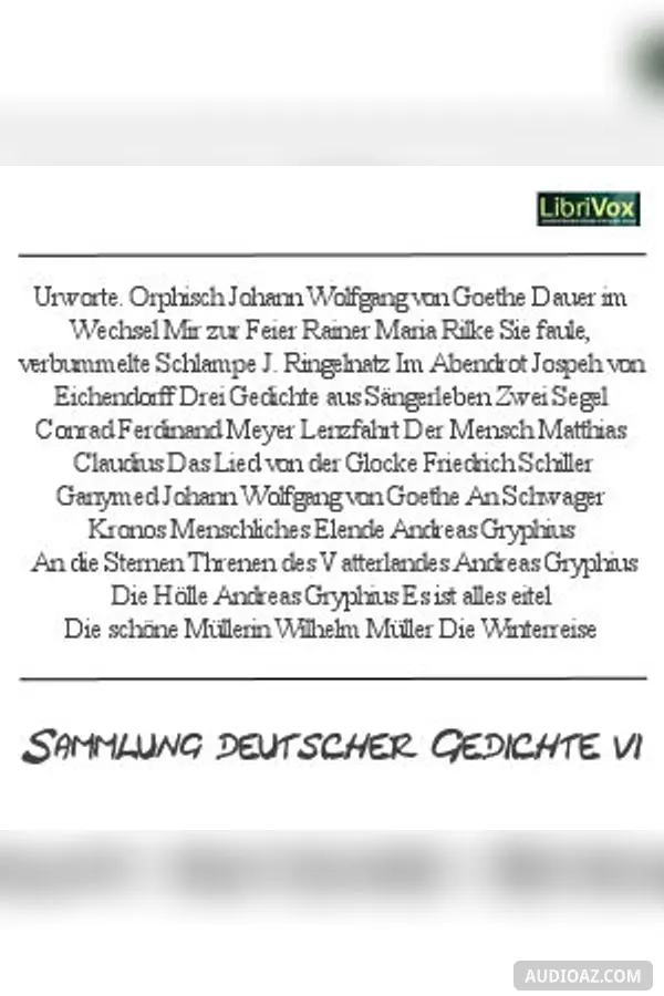 Sammlung deutscher Gedichte 006