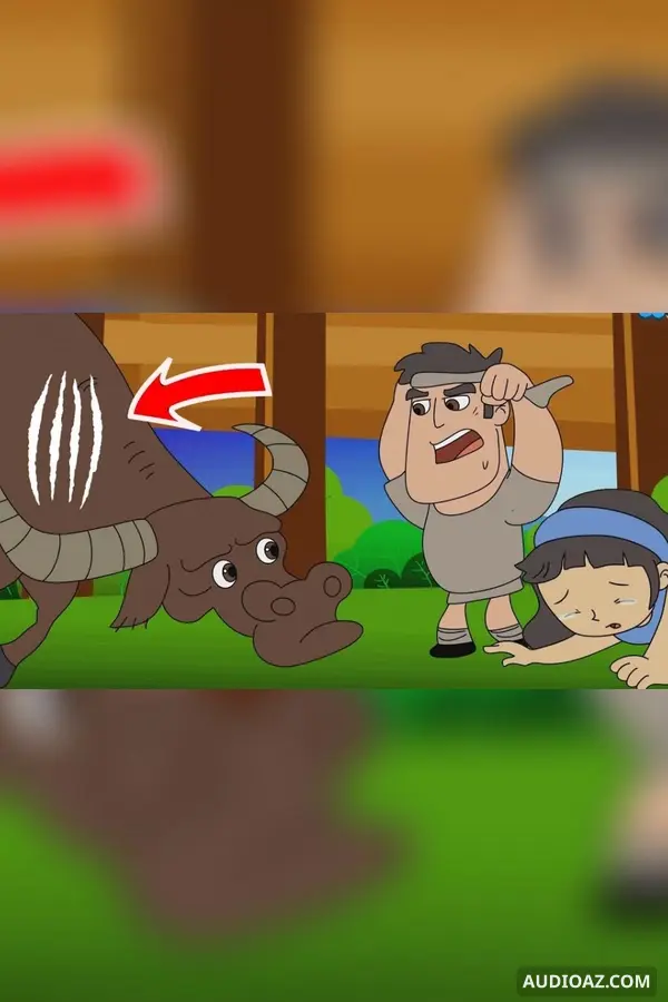 Sự tích vết trắng dưới cổ Trâu