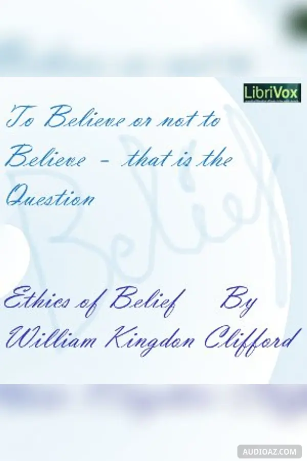 The Ethics of Belief
